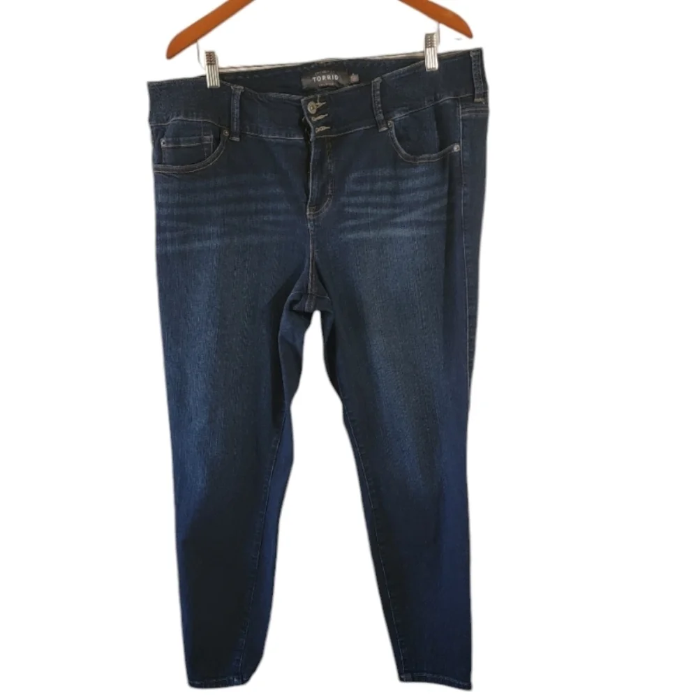 TORRID Premium Women's Jegging Size 20R High-Rise Skinny Ankle Stretch Casual